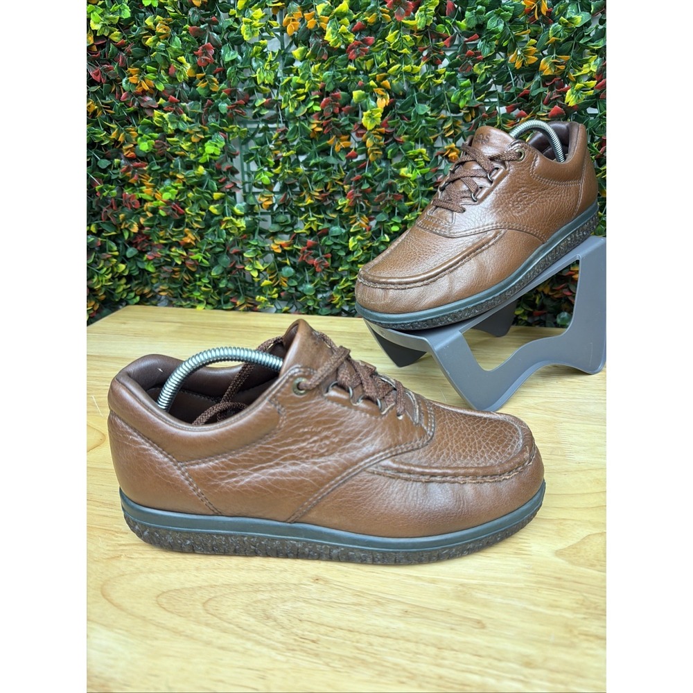 SAS Pathfinder Shoes Leather Comfort Walking Lace Up Sneakers Brown Men's‎ 9M 9